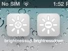 Brightness Icons: Menyesuaikan Kecerahan iPhone / iPad Dari Layar Beranda