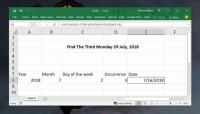 Come trovare la data di un giorno specifico del mese in Excel