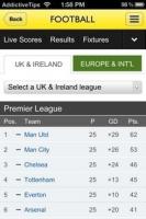BBC Sport Mobile App offre risultati in diretta e notizie su Android e iPhone